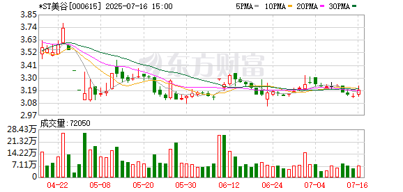 科云汇 累计4.45亿元！*ST美谷子公司再新增债务逾期，两年多次收监管函