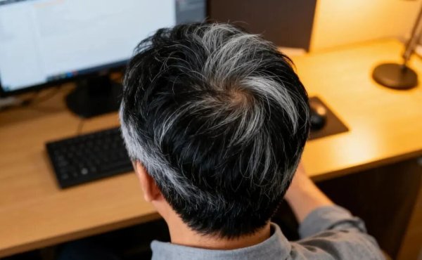 振兴资本 年纪轻轻长白发？白发的位置反映不同健康问题！医生提醒：这2种情况要排查疾病！